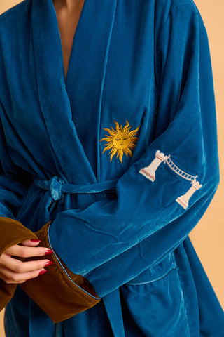 karavan clothing fashion fall winter 25 homecoming homeware collection kimono velvet petrol