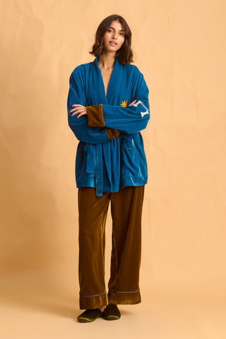 karavan clothing fashion fall winter 25 homecoming homeware collection velvet gold pants