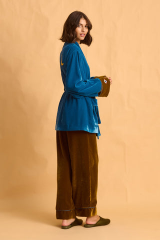 karavan clothing fashion fall winter 25 homecoming homeware collection velvet gold pants