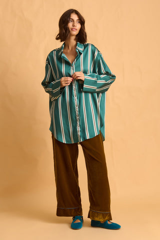 karavan clothing fashion fall winter 25 homecoming homeware collection velvet gold pants