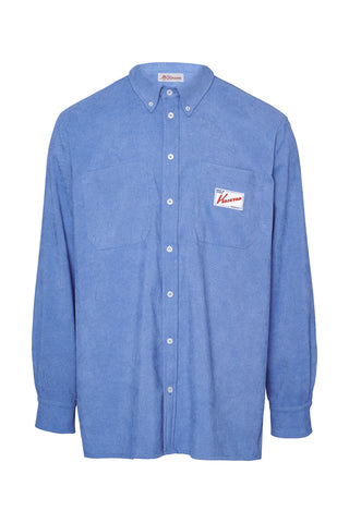 karavan clothing fashion fall winter 25 homecoming men collection vince shirt cobalt blue