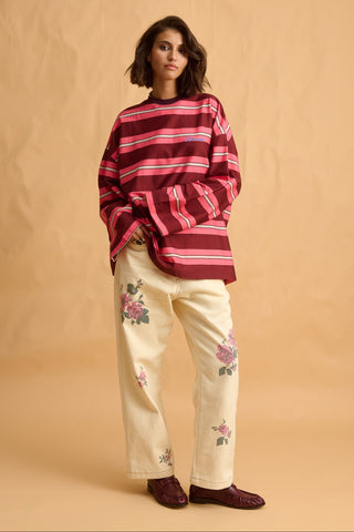 karavan clothing fashion fall winter 25 homecoming collection viola trousers ivory