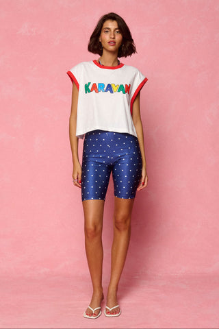 karavan clothing fashion spring summer 26 nai weekendwear collection harmony crop tee white logo
