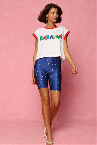 karavan clothing fashion spring summer 26 nai weekendwear collection harmony crop tee white logo