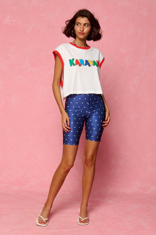 karavan clothing fashion spring summer 26 nai weekendwear collection harmony crop tee white logo
