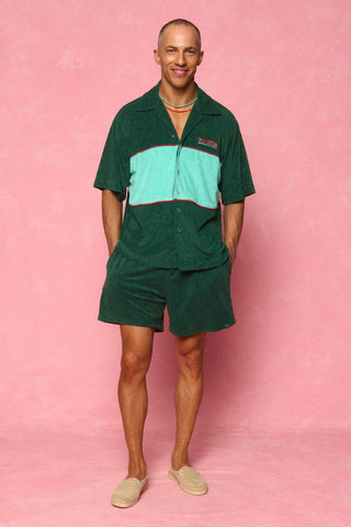 karavan clothing fashion spring summer 26 men nai collection zane shorts green