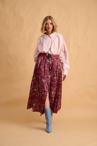 karavan clothing fashion fall winter 25 homecoming collection zelda shirt