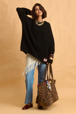 karavan clothing fashion fall winter 25 homecoming collection sandra scarf ivory