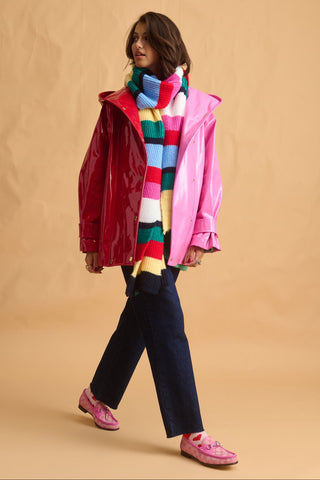 karavan clothing fashion fall winter 25 homecoming collection luna scarf multicolor