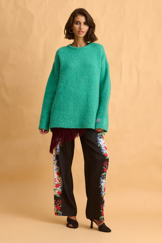 karavan clothing fashion fall winter 25 homecoming collection erica trousers black ivory floral