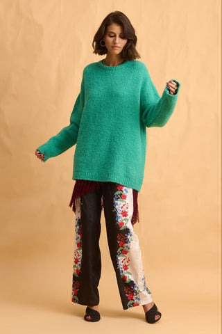 karavan clothing fashion fall winter 25 homecoming collection zoe pullover green