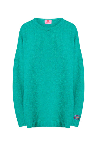 karavan clothing fashion fall winter 25 homecoming collection zoe pullover green