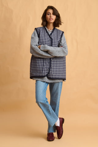 karavan clothing fashion fall winter 25 homecoming collection zoe pullover grey