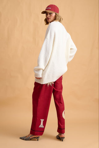 karavan clothing fashion fall winter 25 homecoming collection zoe pullover ivory