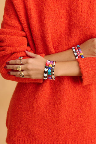 Heart Bracelet (Colors)