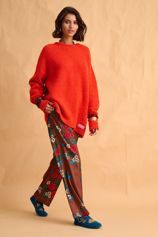 karavan clothing fashion fall winter 25 homecoming collection zoe pullover red