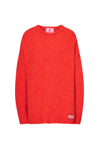 karavan clothing fashion fall winter 25 homecoming collection zoe pullover red