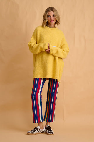 karavan clothing fashion fall winter 25 homecoming collection zoe pullover yellow