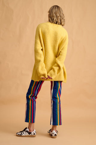 karavan clothing fashion fall winter 25 homecoming collection zoe pullover yellow