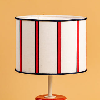 Table Lamp (Red Stripes)